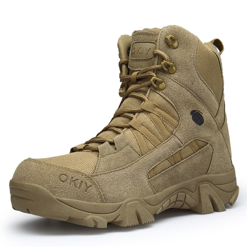 Winter Military Boots Outdoor Male Hiking Boots Men Special Force Desert Tactical Combat