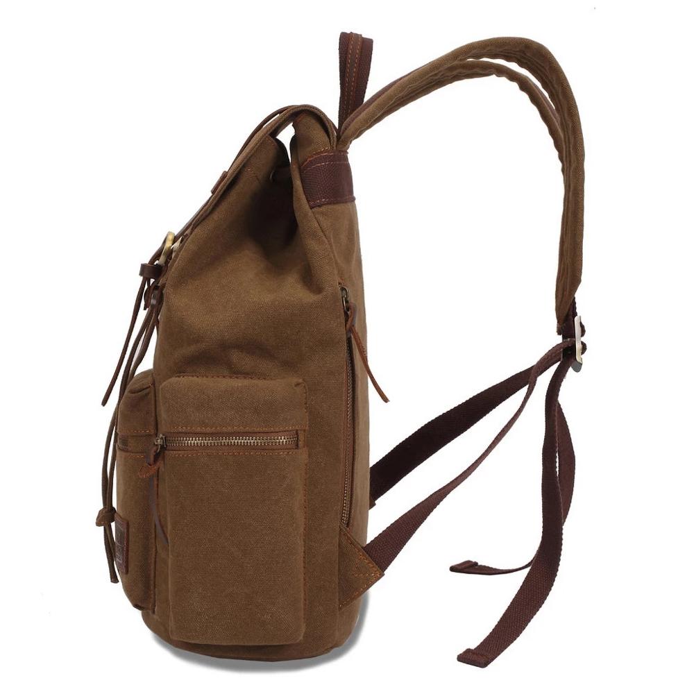 vintage canvas Backpacks Men And Women Bags Travel Students Casual For Hiking