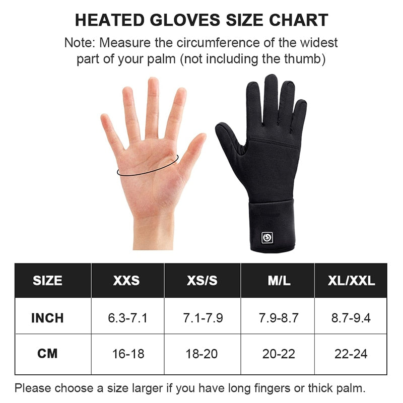 Wolf Heated Gloves Mitten&#39;s Women&#39;s Winter Ski Motorcycle Gloves