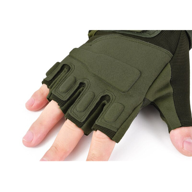 Outdoor Tactical Gloves Airsoft Sport Gloves Half Finger Military Men Women Combat