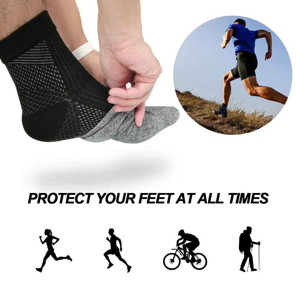 Foot angel anti fatigue compression foot sleeve Ankle Support Running Cycle Basketball