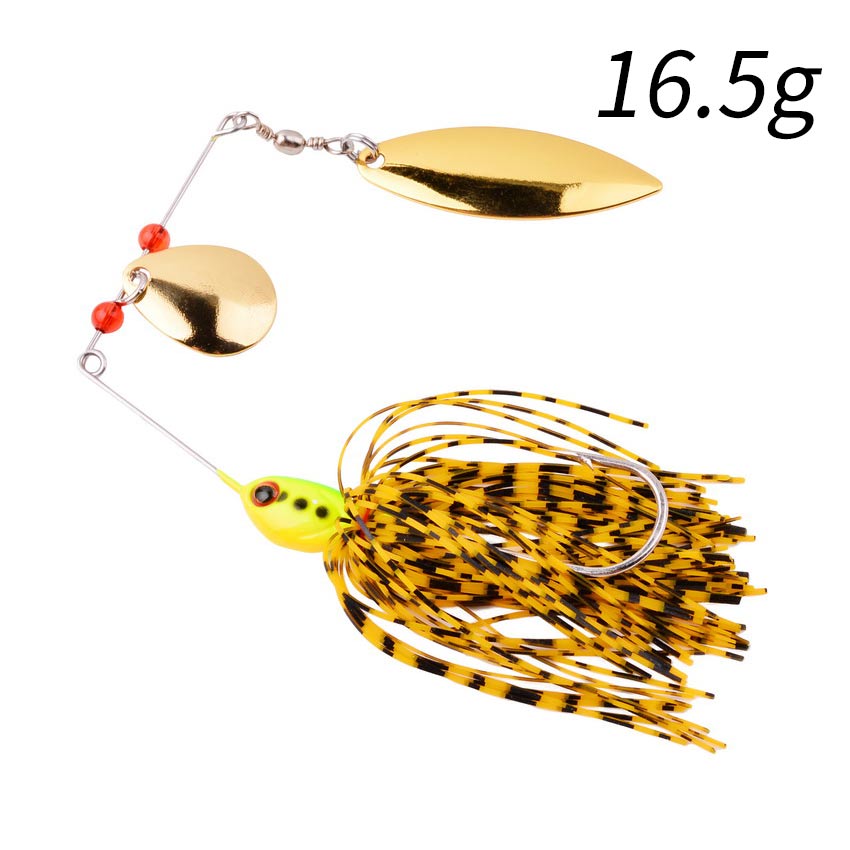 Bait 10G 16G 17G Metal Lure Hard Fishing Lure Spinner Lure Spinnerbait Pike Swivel Fish