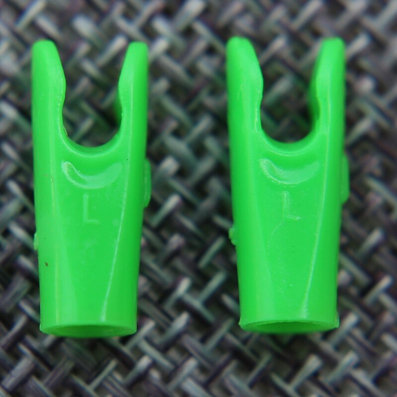 50pcs Plastic Arrow Pin Nocks Size L And Size S  For ID4.2mm ID6.2mm Carbon Accessory