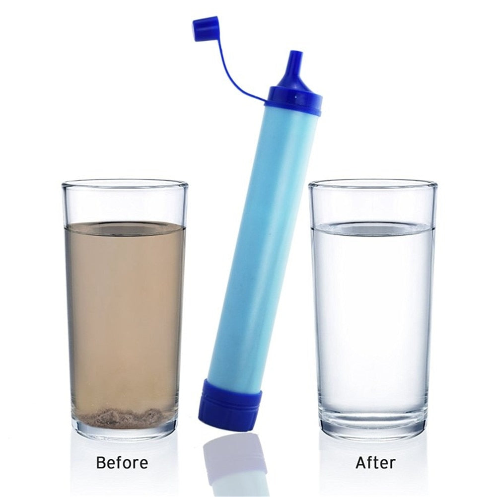 Outdoor Water Purifier Camping Hiking Emergency Life Survival Portable Purifier Water