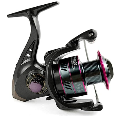 GHOTDA Fishing Reel Spinning 1000-7000 Series Metal Spool Spinning Wheel for Sea