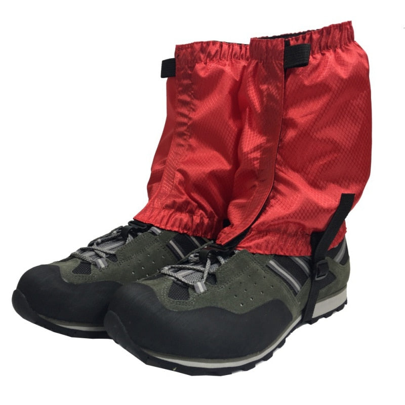 1pair Waterproof Leg Covers Legging Gaiter Climbing Camping Hiking Ski Boot Travel Shoe