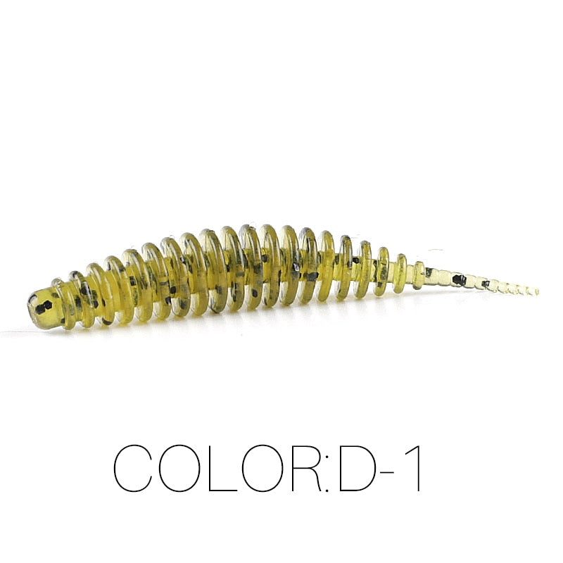 2021 Supercontinent worm bait soft bait Tanta 49mm 65mm fishing lures Pesca carp fishing bass