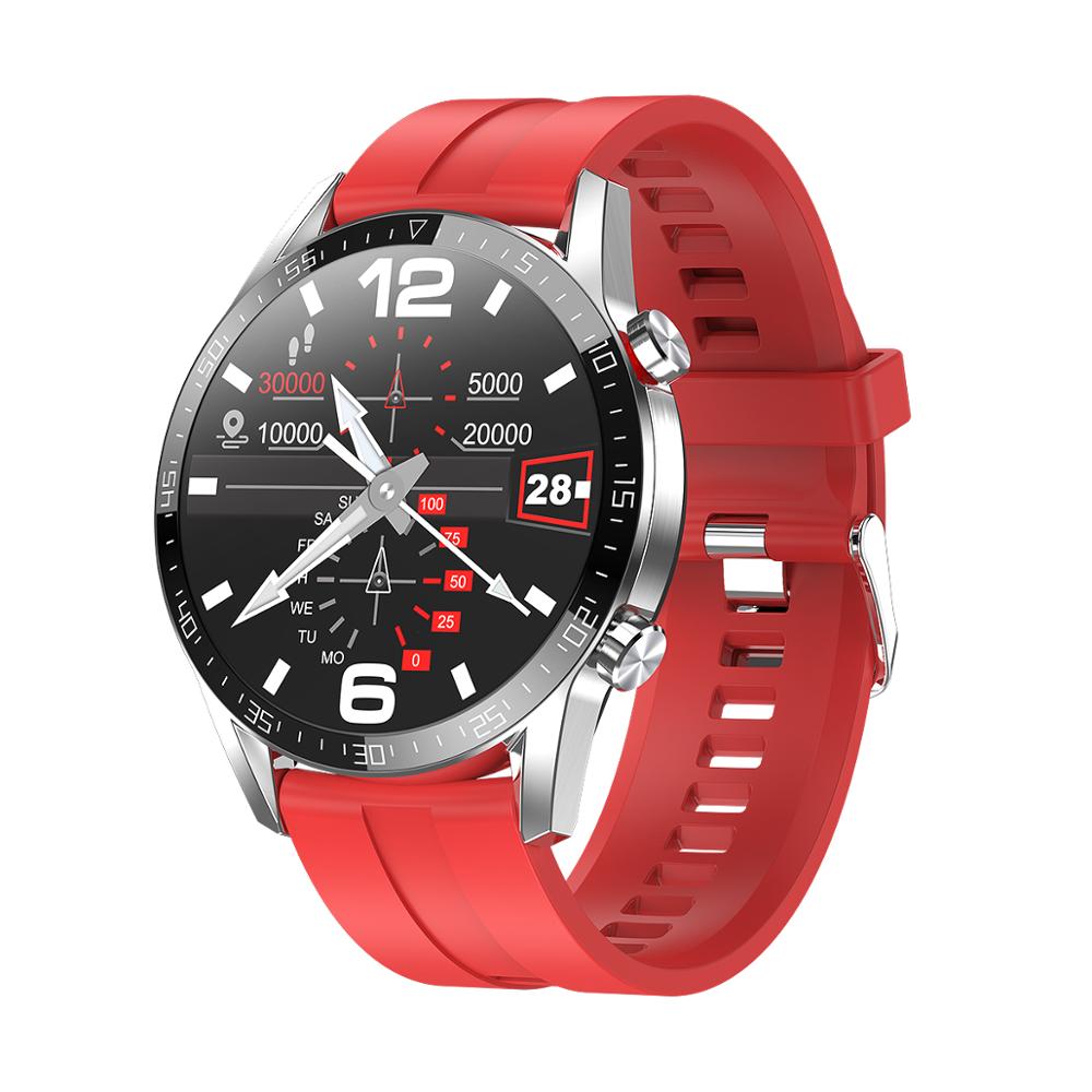 L13 Smart Watch Men IP68 Waterproof ECG PPG Bluetooth Call Blood Pressure Heart Rate