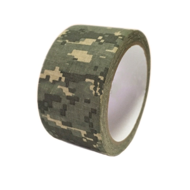 5M Outdoor Duct Camouflage Tape WRAP Hunting Waterproof Adhesive Camo Tape