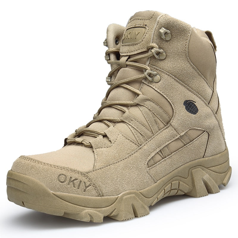 Winter Military Boots Outdoor Male Hiking Boots Men Special Force Desert Tactical Combat