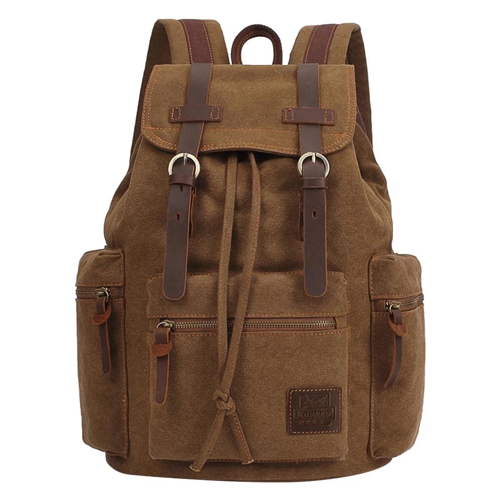 vintage canvas Backpacks Men And Women Bags Travel Students Casual For Hiking