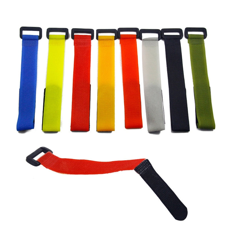 Holder Strap Suspender Fastener Hook Loop Ties Belt Fishing Rod Strapping Wrap Band Tool