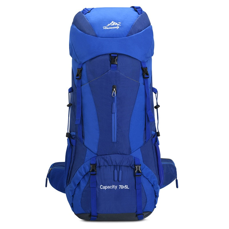 75L Camping Hiking Backpack Climbing Traveling Sightseeing Bags Outdoor Camping