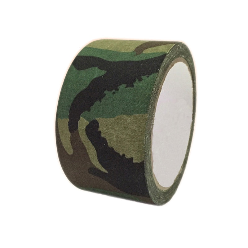 6inch 5M Outdoor Duct Camouflage Tape WRAP Hunting Waterproof Adhesive Camo