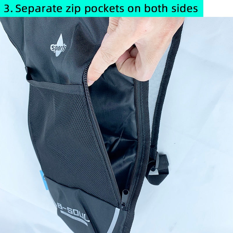 5L Outdoor Sport Cycling Backpack Camping Water Bag Storage Hydration Pack Pocket