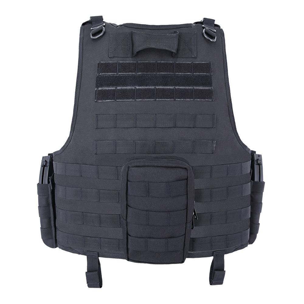 MGFLASHFORCE Molle Airsoft Vest Tactical Vest Plate Carrier Swat Fishing Hunting