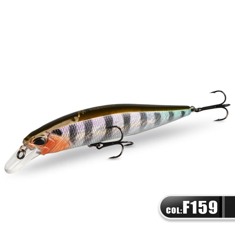 JERK MINNOW 100F 14g  Floating Wobbler Fishing Lure 24Color Minnow Lure Hard Bait