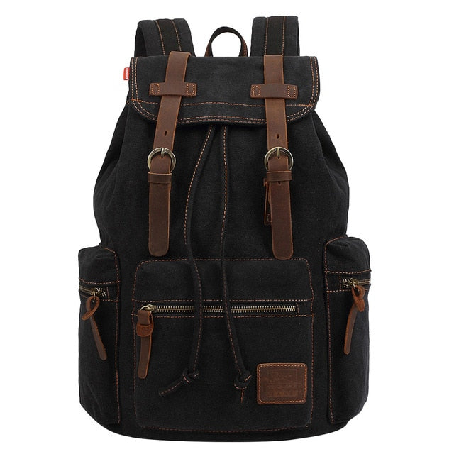 vintage canvas Backpacks Men And Women Bags Travel Students Casual For Hiking