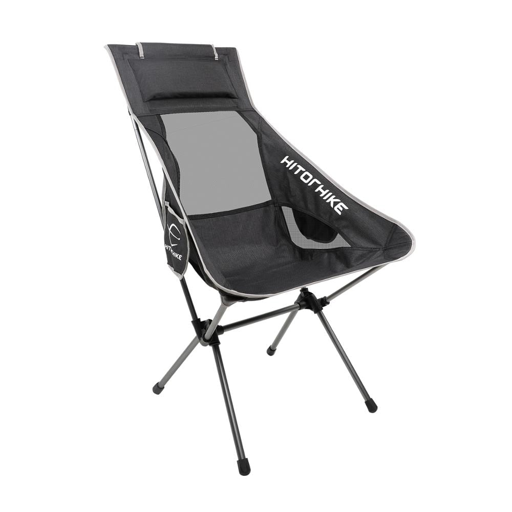 Portable Moon Chair Lightweight Fishing Camping Barbecue Foldable Extended Hiking Seat Garden