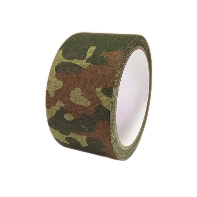 6inch 5M Outdoor Duct Camouflage Tape WRAP Hunting Waterproof Adhesive Camo