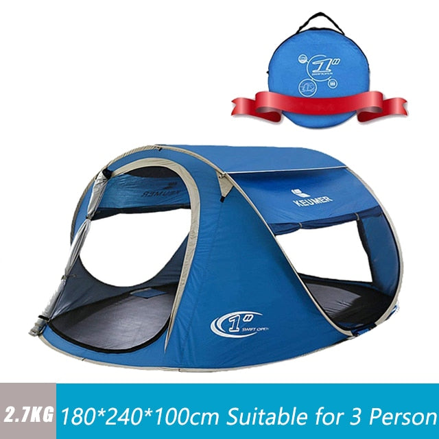 ZOMAKE Beach Tent Pop Up Large Automatic Instant Lightweight Hiking Camping