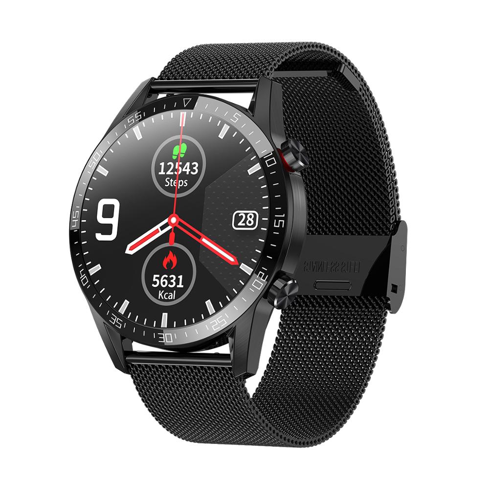 L13 Smart Watch Men IP68 Waterproof ECG PPG Bluetooth Call Blood Pressure Heart Rate