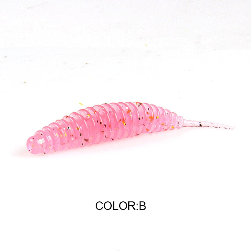 2021 Supercontinent worm bait soft bait Tanta 49mm 65mm fishing lures Pesca carp fishing bass