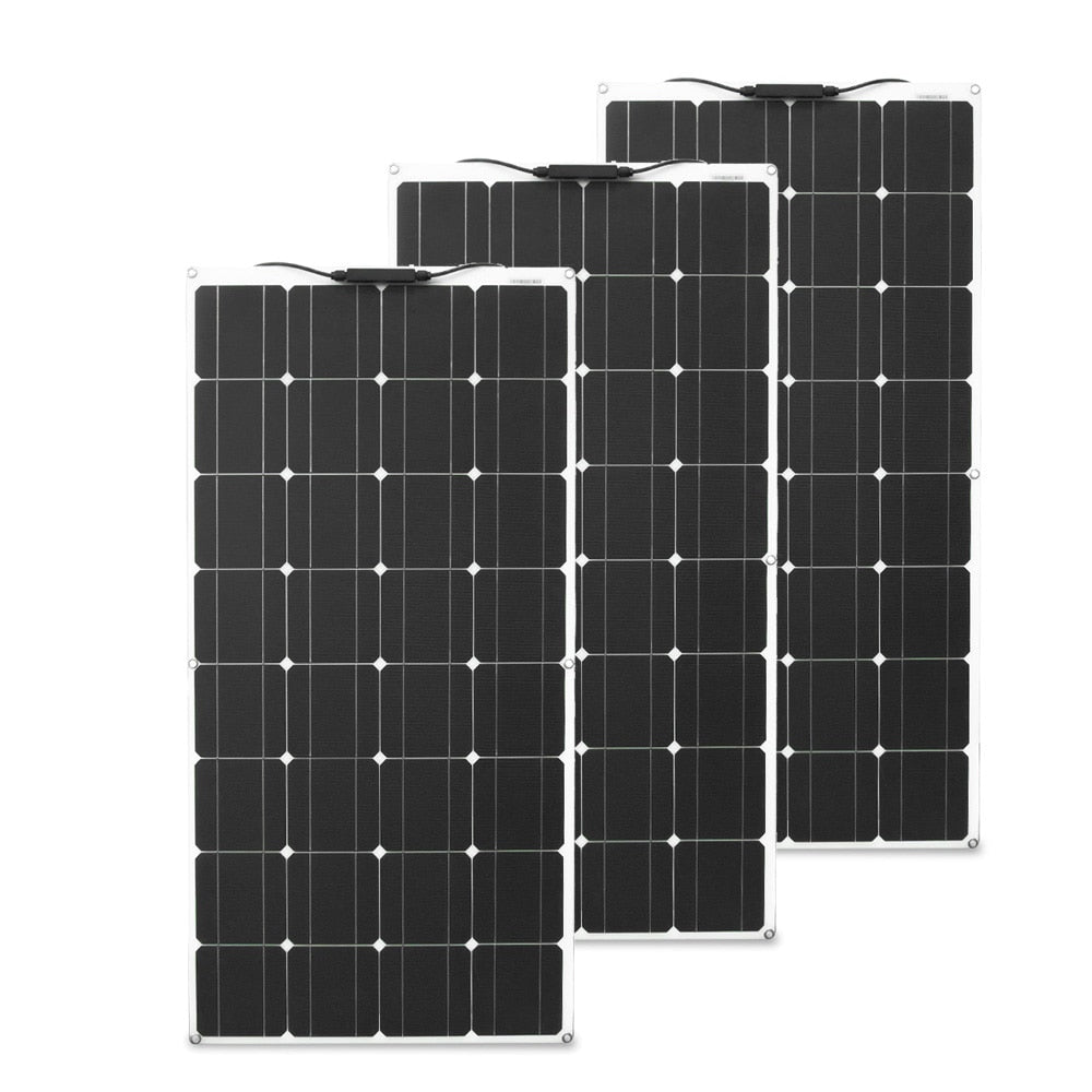 200w 300w solar panel kit complete for home outdoor camping panel solar charger 12v