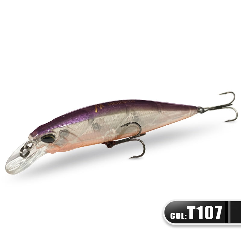 JERK MINNOW 100F 14g  Floating Wobbler Fishing Lure 24Color Minnow Lure Hard Bait