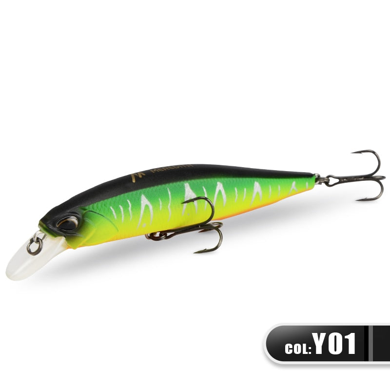 JERK MINNOW 100F 14g  Floating Wobbler Fishing Lure 24Color Minnow Lure Hard Bait