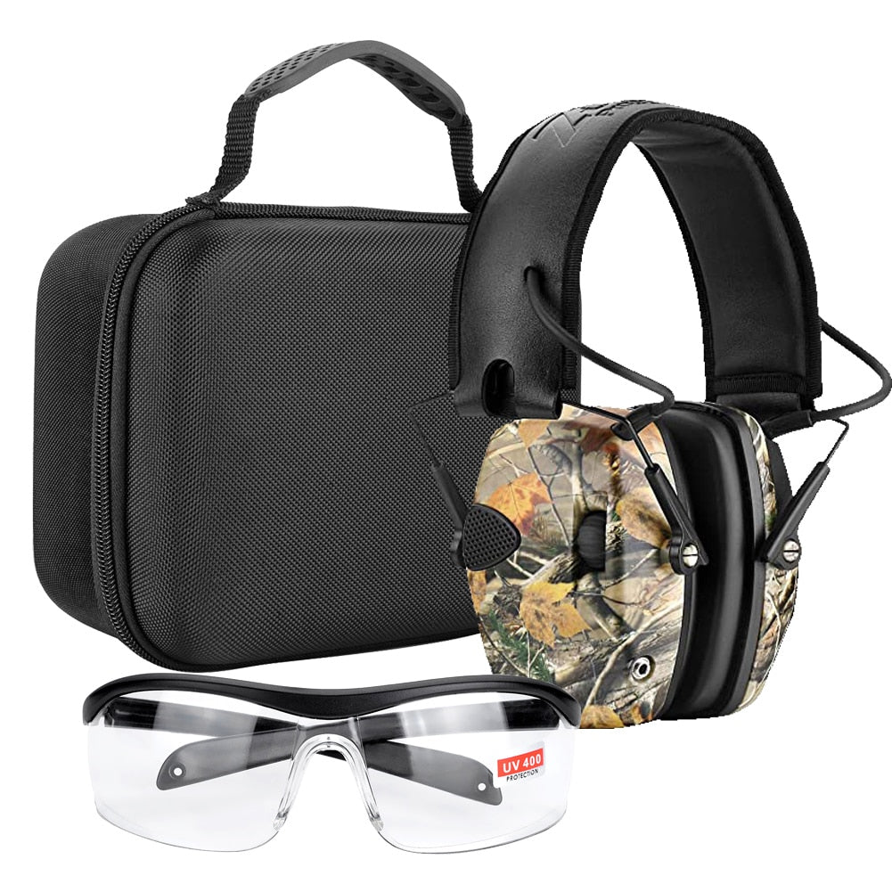 ZOHAN Earmuffs Active Headphones for Shooting Electronic Hearing protection Ear protect