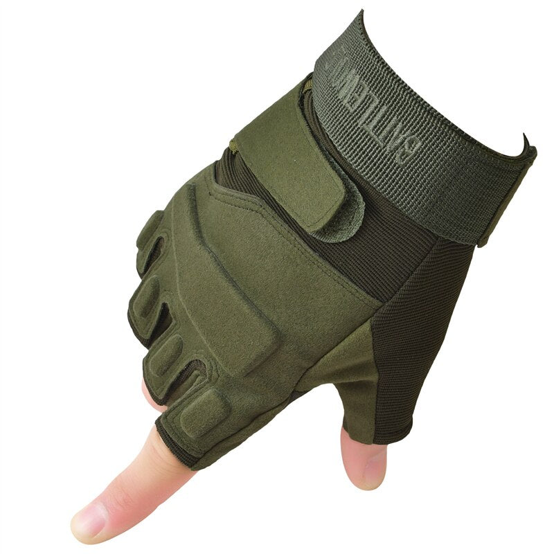 Outdoor Tactical Gloves Airsoft Sport Gloves Half Finger Military Men Women Combat