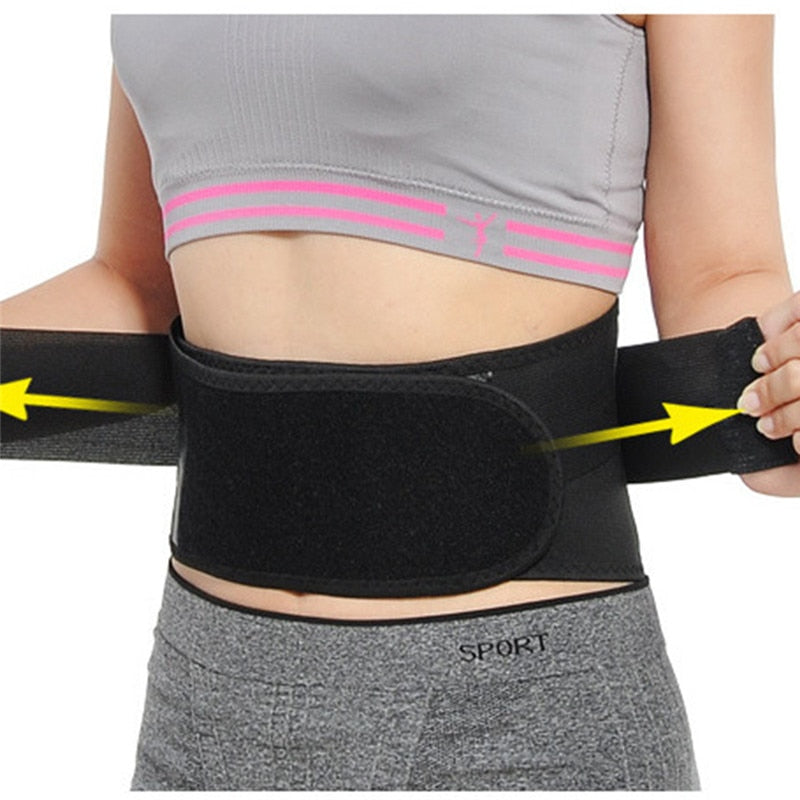 Adjustable Waist Belt Tourmaline Self Heating Magnetic Therapy Waist Support Lumbar