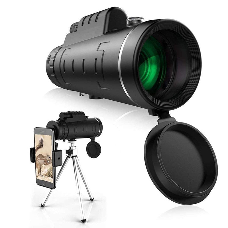 Zoom Monocular Telescope Clear Weak Night Vision Pocket Telescope With Smart Phone