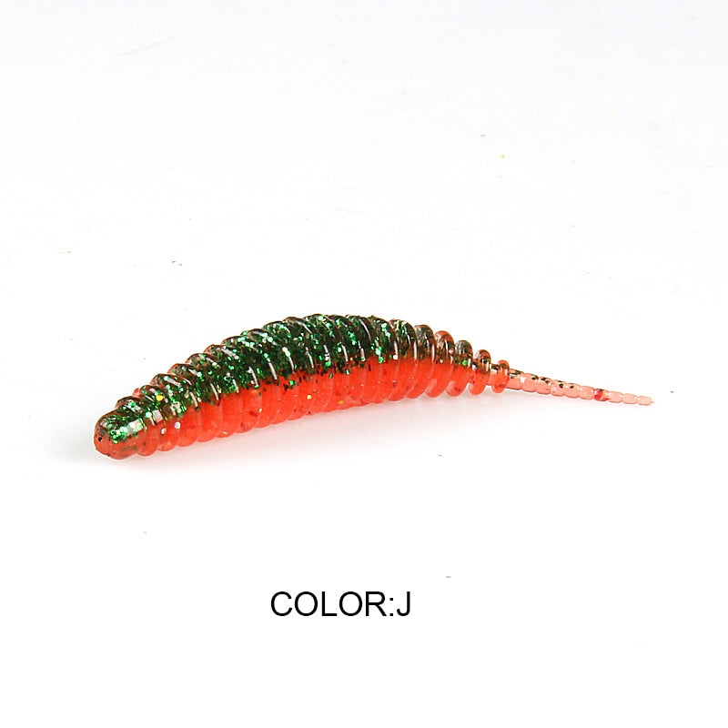 2021 Supercontinent worm bait soft bait Tanta 49mm 65mm fishing lures Pesca carp fishing bass