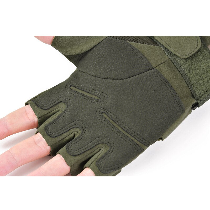 Outdoor Tactical Gloves Airsoft Sport Gloves Half Finger Military Men Women Combat