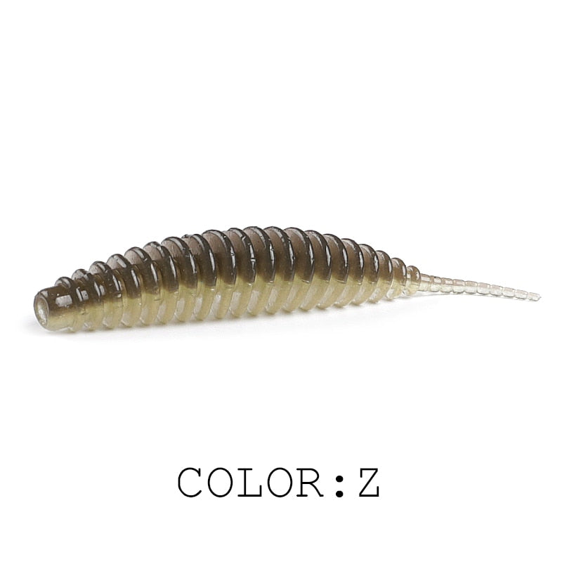 2021 Supercontinent worm bait soft bait Tanta 49mm 65mm fishing lures Pesca carp fishing bass