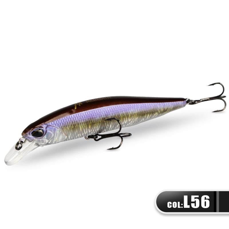 JERK MINNOW 100F 14g  Floating Wobbler Fishing Lure 24Color Minnow Lure Hard Bait