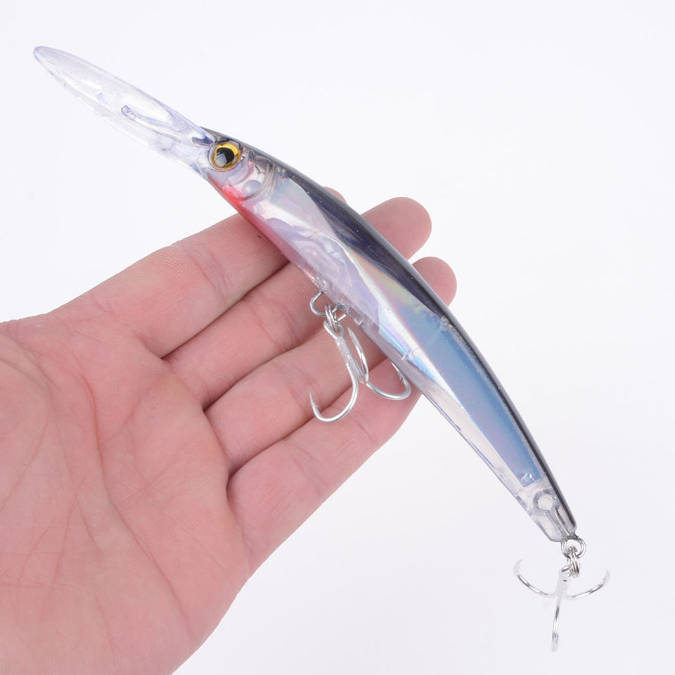 Wobbler Fishing Lure Big Crankbait Minnow Peche Bass Trolling Artificial Bait Pike Carp