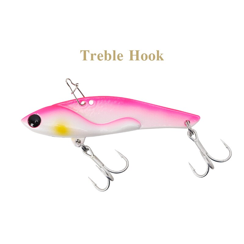 TSURINOYA DW38-B Metal VIB Fishing Lure 75mm 23g Bass Artificial Hard Bait Vivid Vibrations