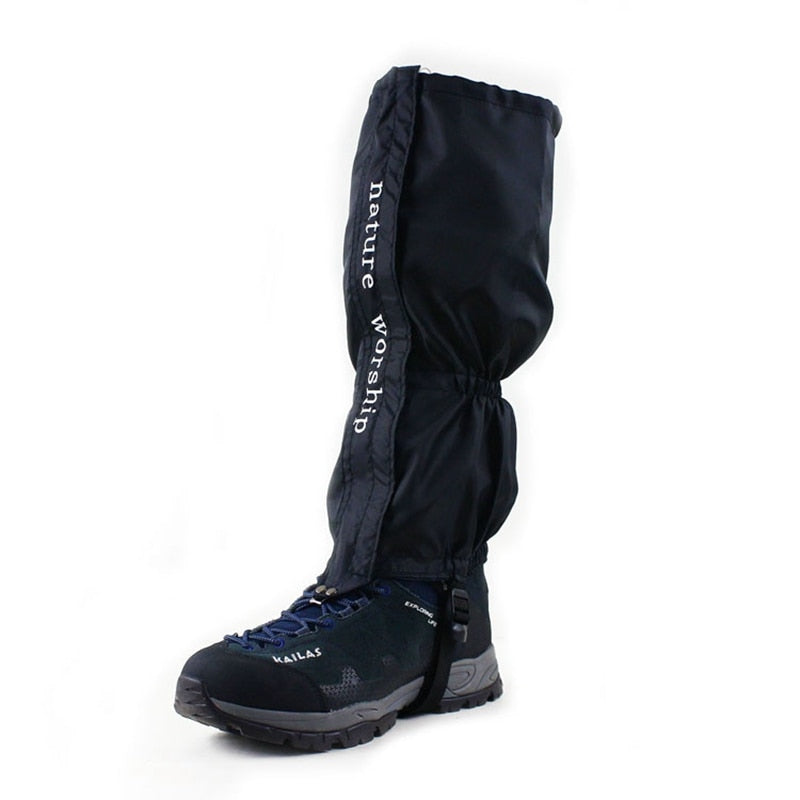 NEW 1 Pair Waterproof Outdoor Hiking Walking Climbing Hunting Snow Legging Gaiters