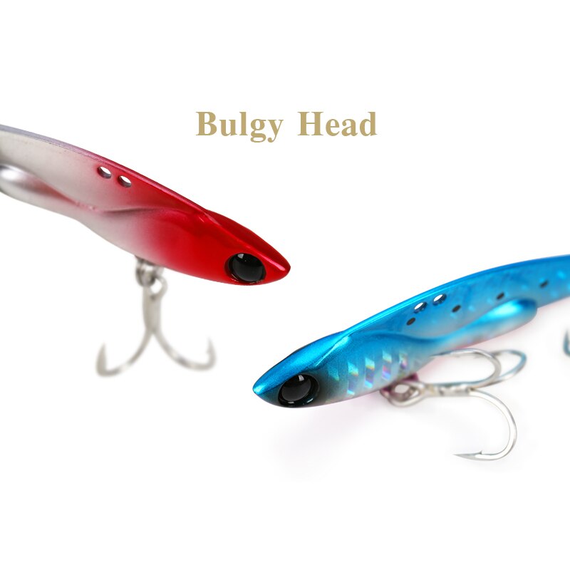 TSURINOYA DW38-B Metal VIB Fishing Lure 75mm 23g Bass Artificial Hard Bait Vivid Vibrations