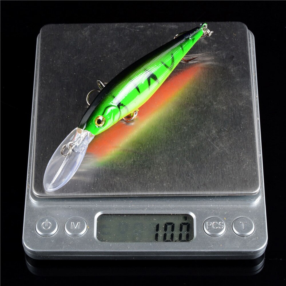 Hercules 10PCS Minnow Fishing Lure 11cm 10.5g Aritificial Wobblers Hard Plastic Baits