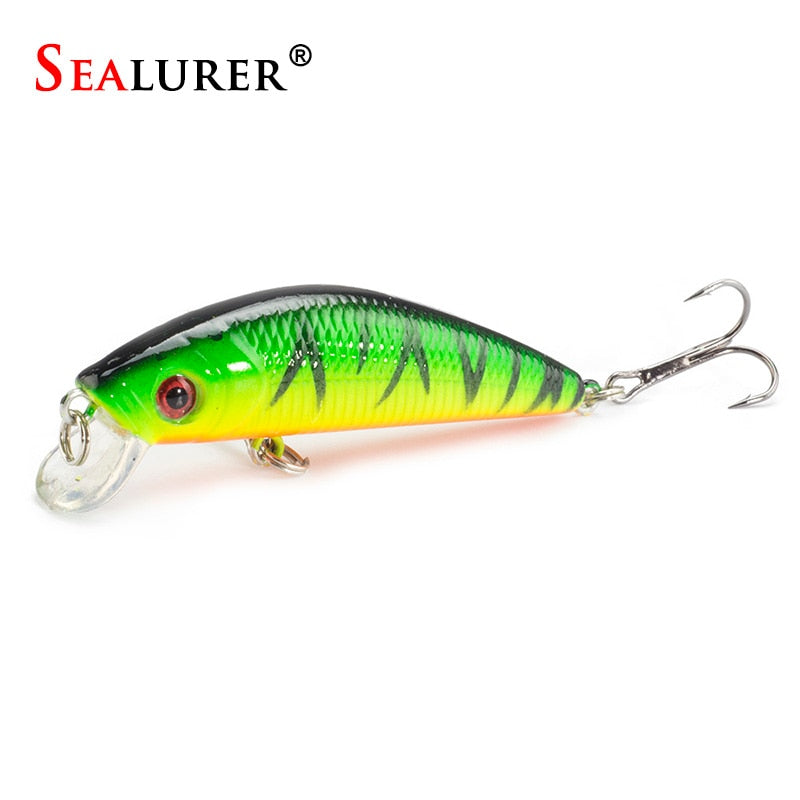 1PCS  Fishing Lure Minnow Crankbait Hard Bait Tight Wobble Slow sinking Jerkbait