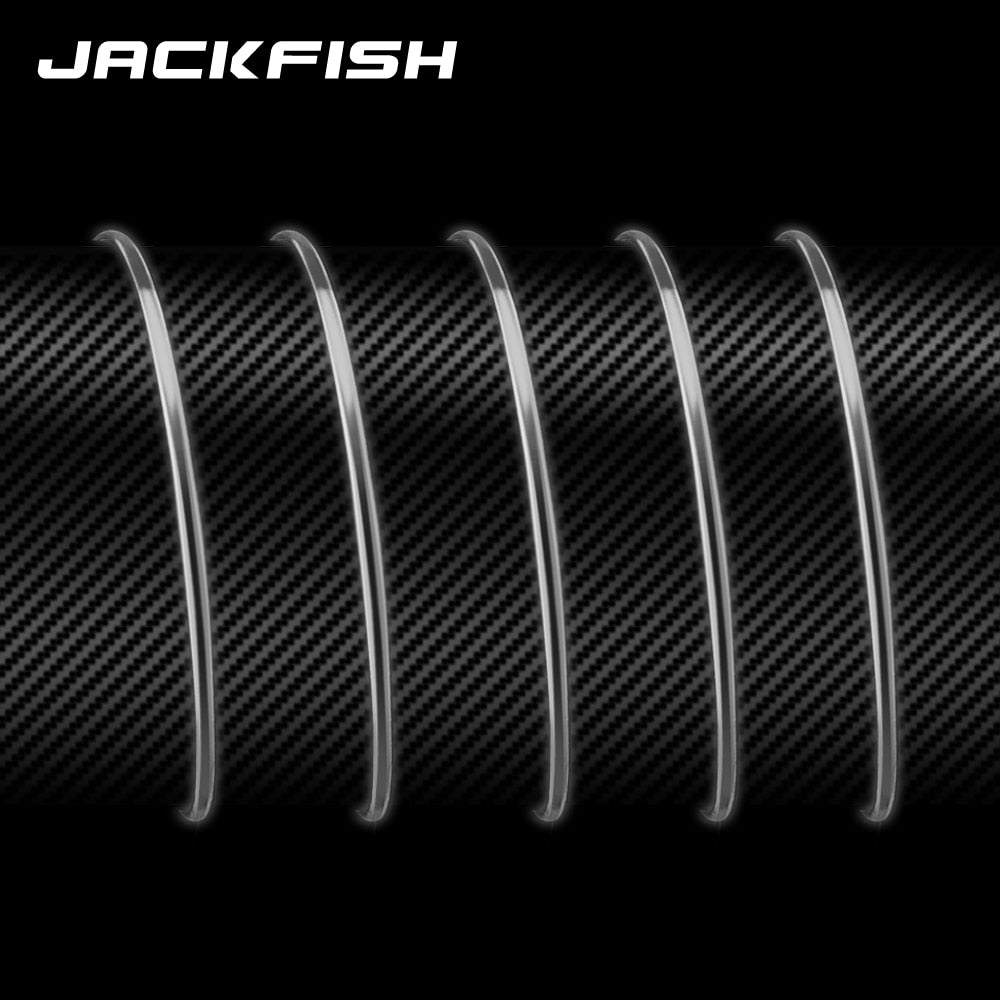 JACKFISH 500M Fluorocarbon fishing line 5-30LB Super strong brand Main Line clear fly