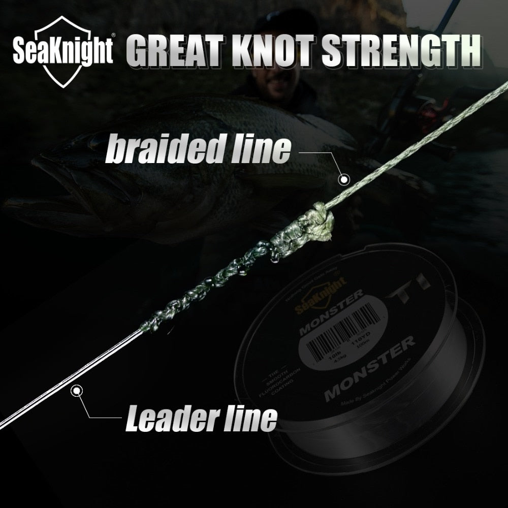 Knight Brand TriPoseidon Series 4 Strands 300M PE Braided Fishing Line 8-60LB Multifilament