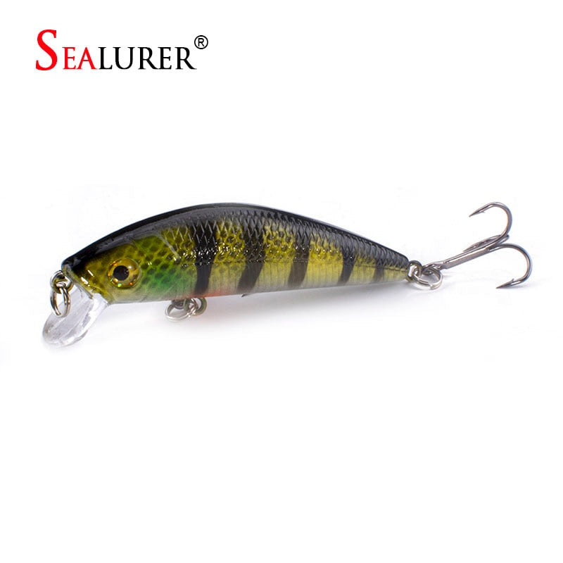 1PCS  Fishing Lure Minnow Crankbait Hard Bait Tight Wobble Slow sinking Jerkbait