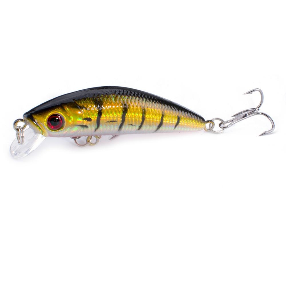 1PCS  Fishing Lure Minnow Crankbait Hard Bait Tight Wobble Slow sinking Jerkbait