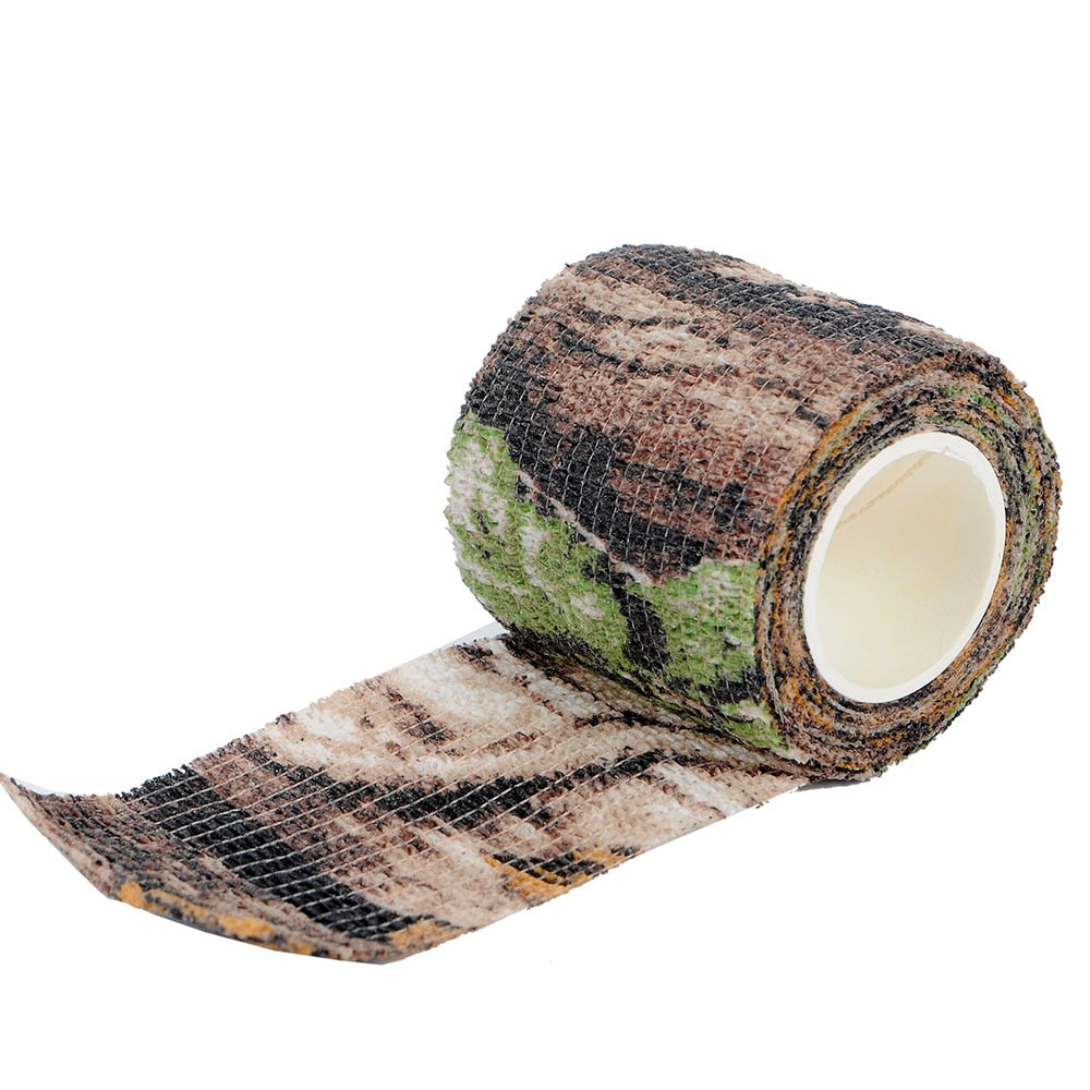 Tape 5cm*4.5M Self-Adhesive Camouflage Tape Outdoor Hunting Shooting Stealth Tape