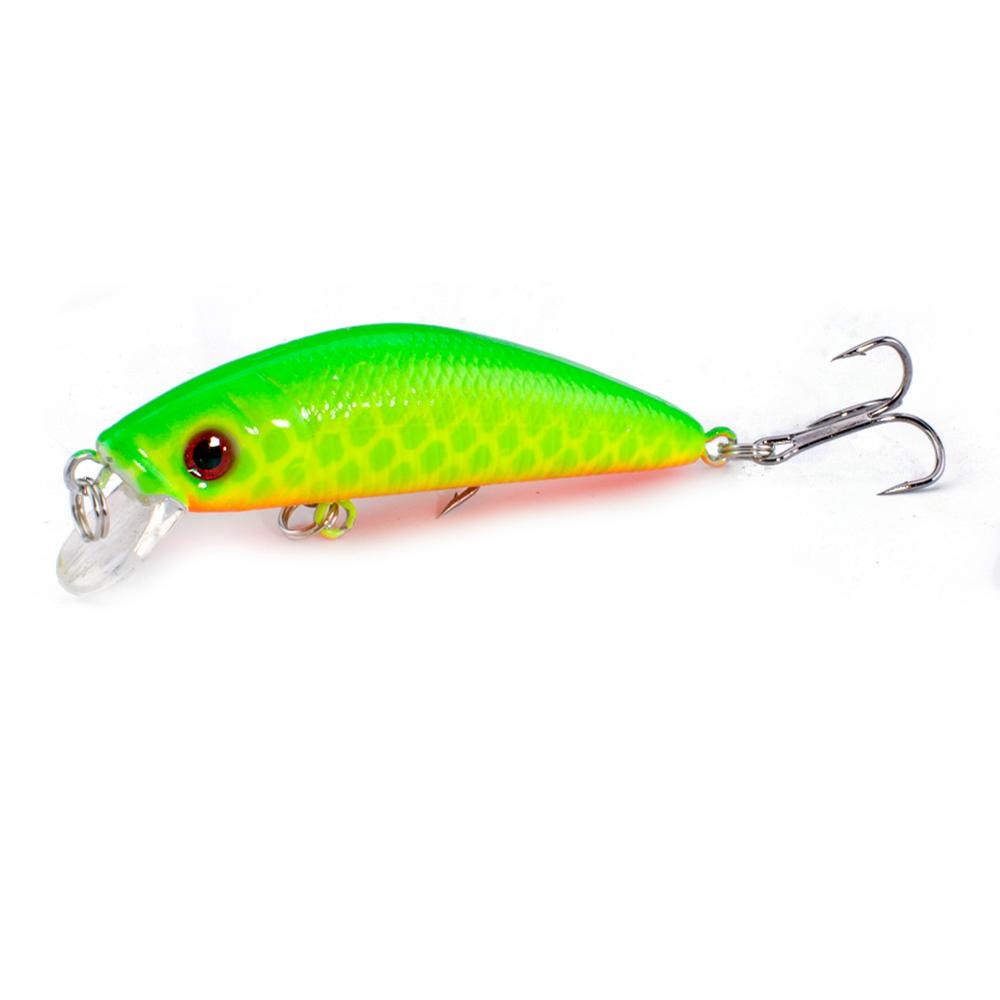 1PCS  Fishing Lure Minnow Crankbait Hard Bait Tight Wobble Slow sinking Jerkbait